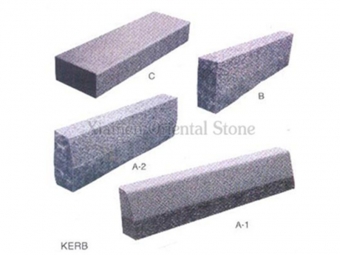 las piedras de bordillo de granito de carretera de gran tamaño para calzada 