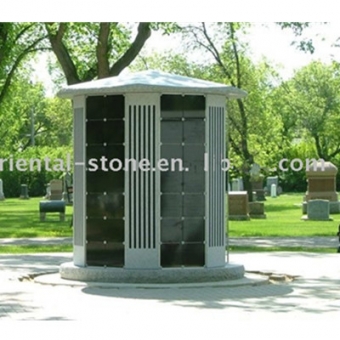 nichos de piedra de granito cementerio redondo columbario